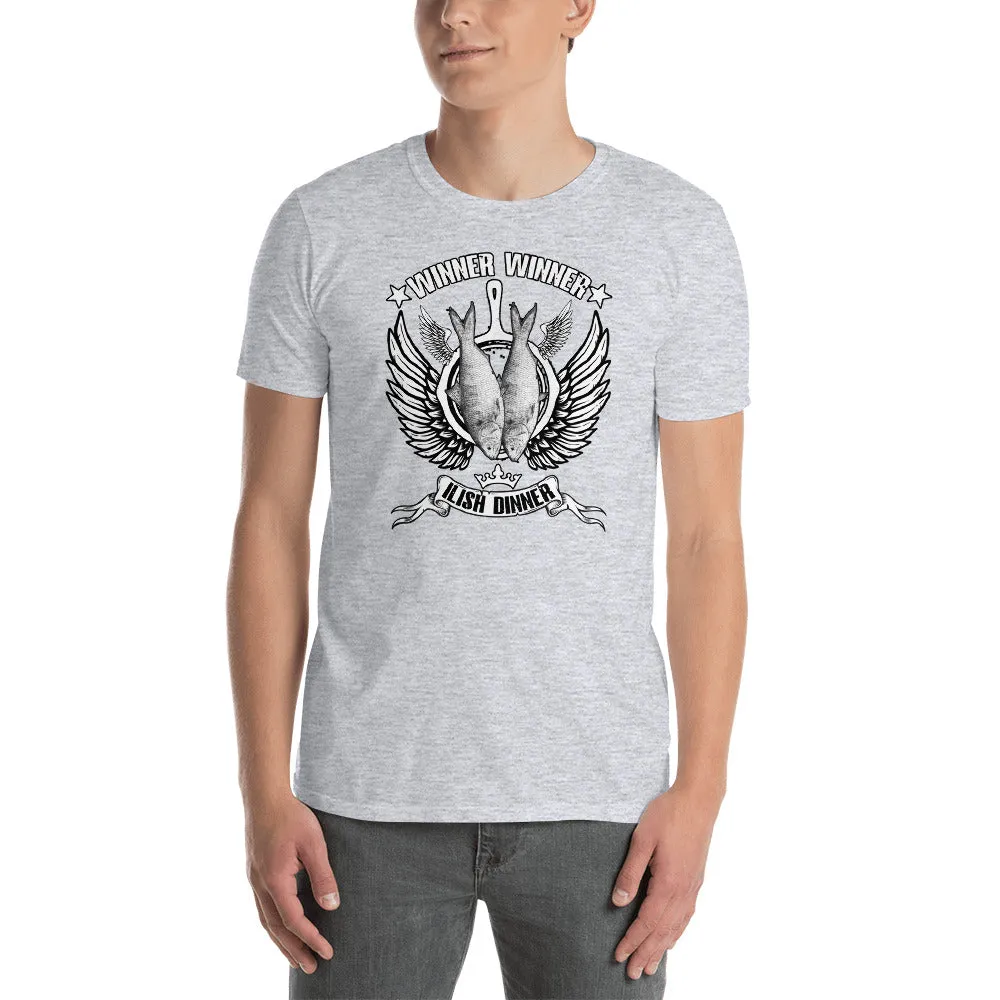 Bengali Unisex Softstyle T-Shirt - Winner Winner Ilish Dinner