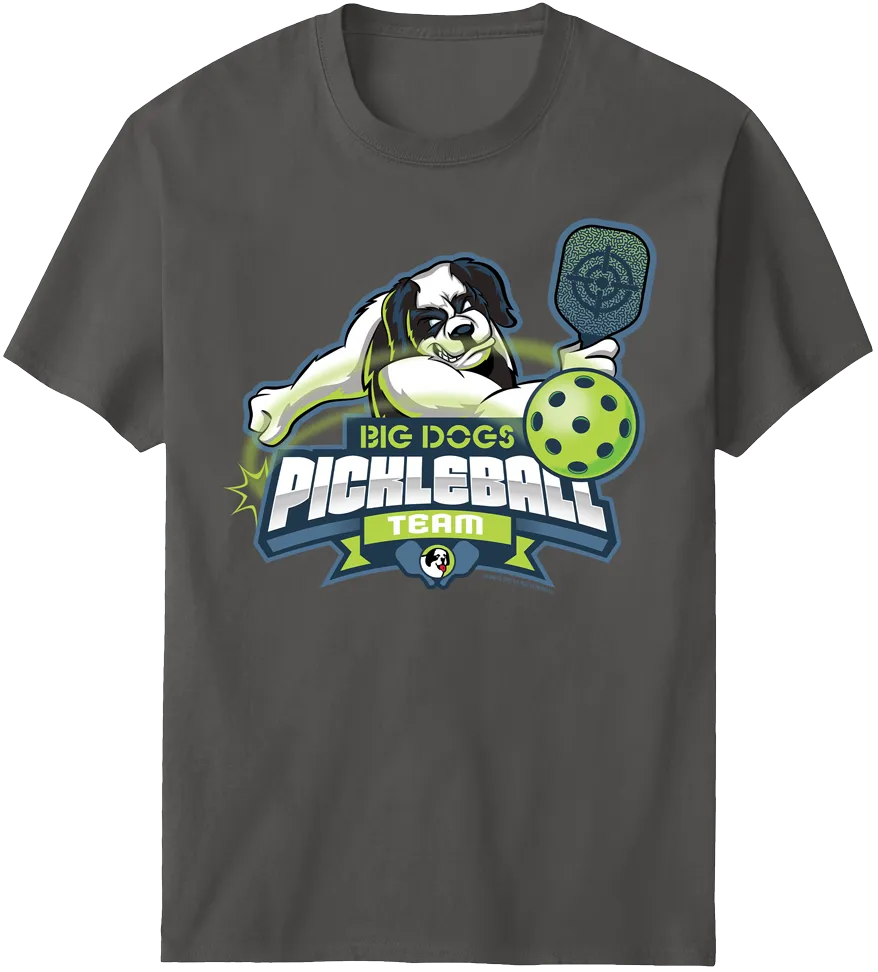 Big Dogs Pickleball Team T-Shirt