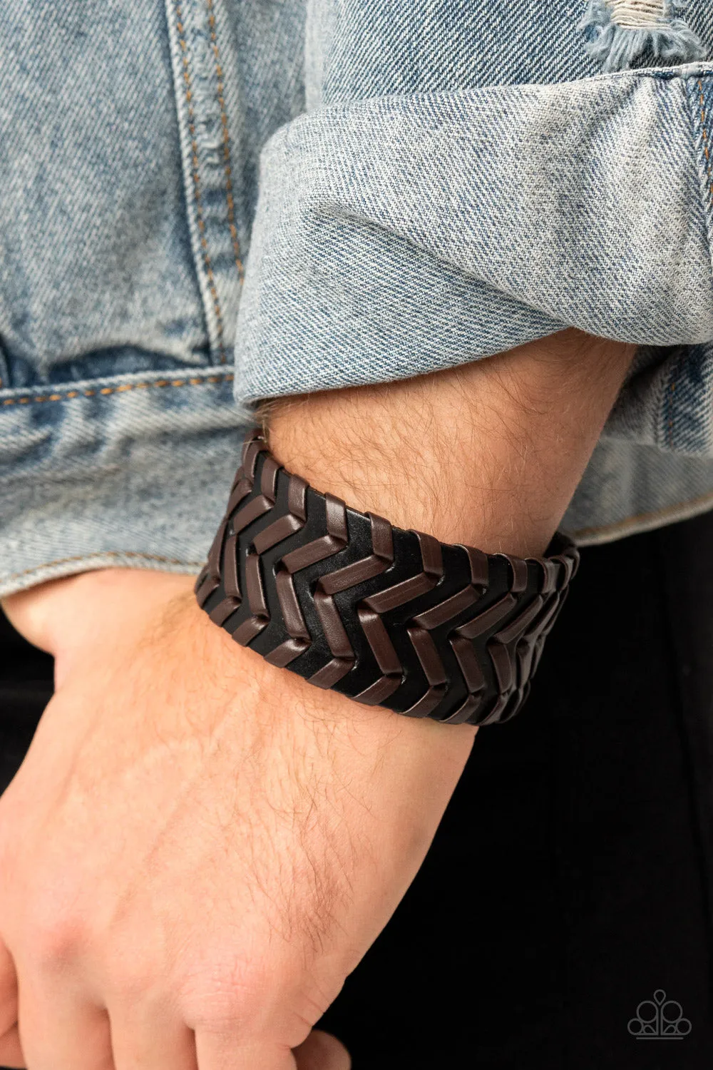 Biker Badlands - Black Bracelet