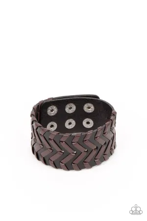 Biker Badlands - Black Bracelet