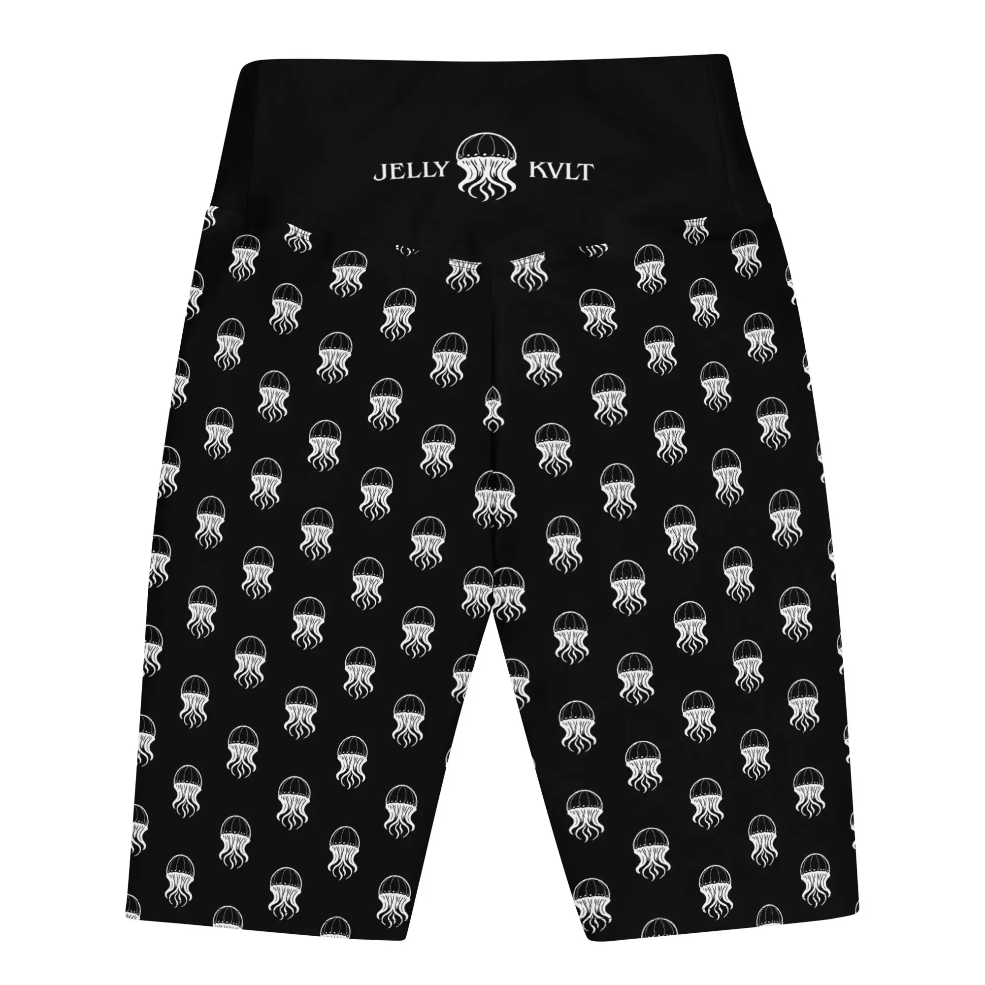 Biker Shorts - Jellyfish Invaders