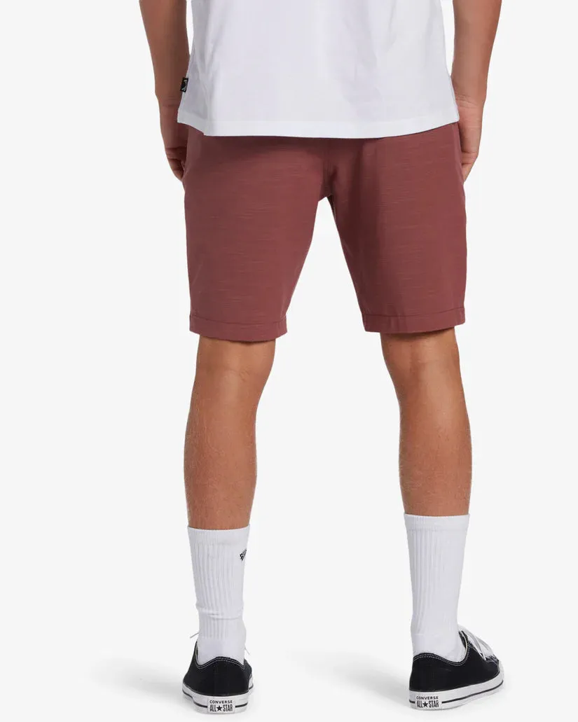 Billabong Crossfire Slub Mid Shorts