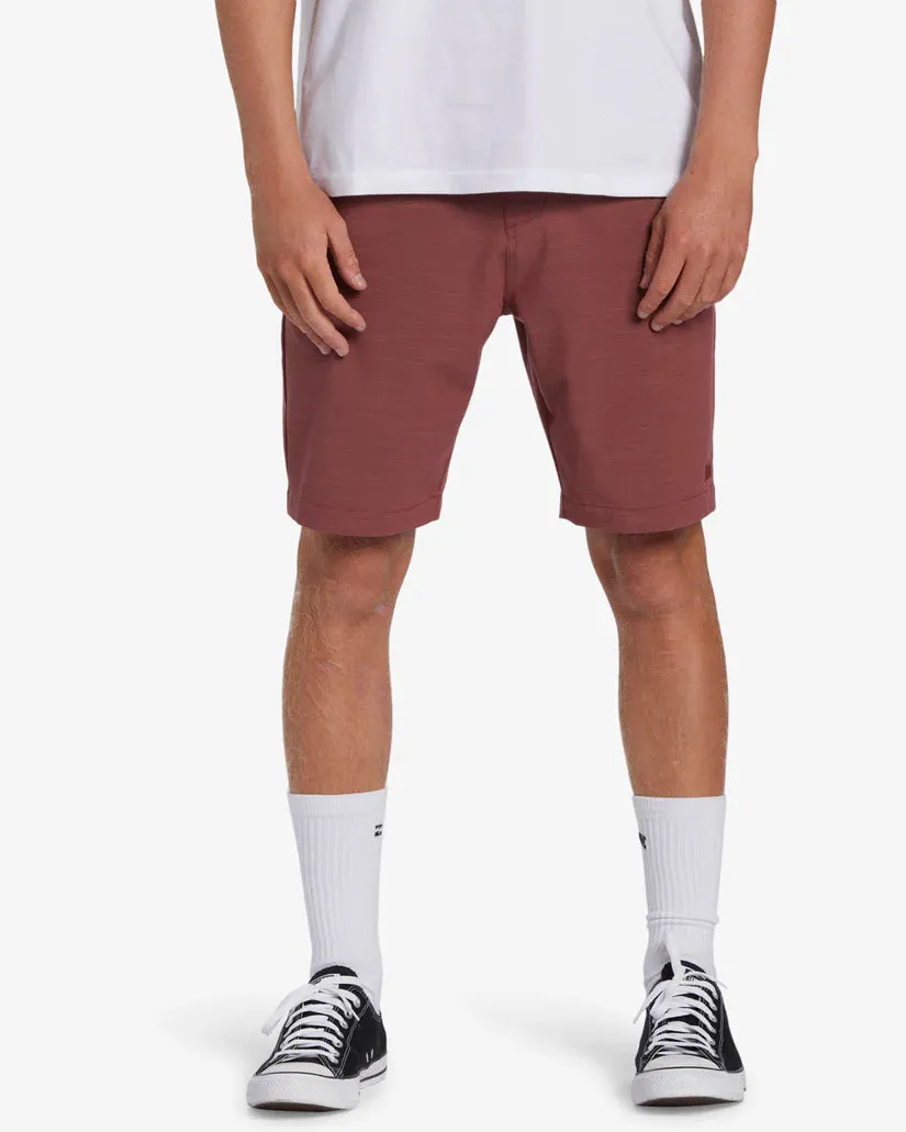 Billabong Crossfire Slub Mid Shorts