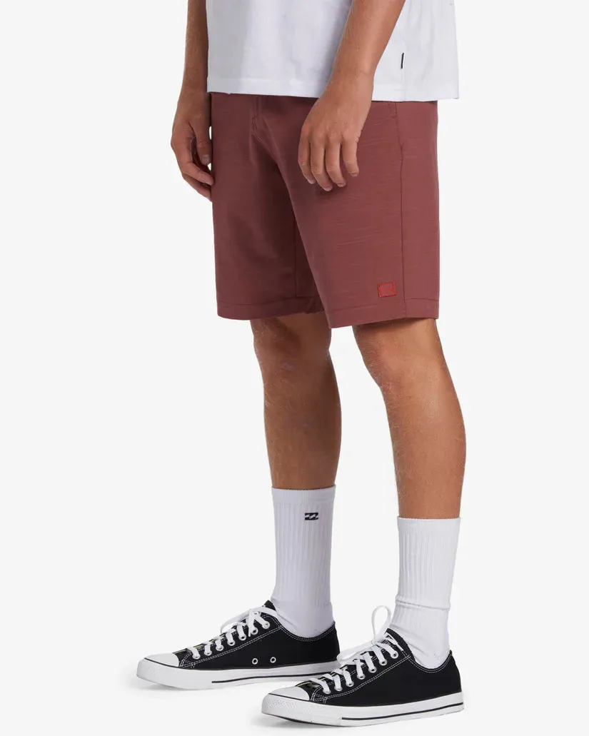 Billabong Crossfire Slub Mid Shorts