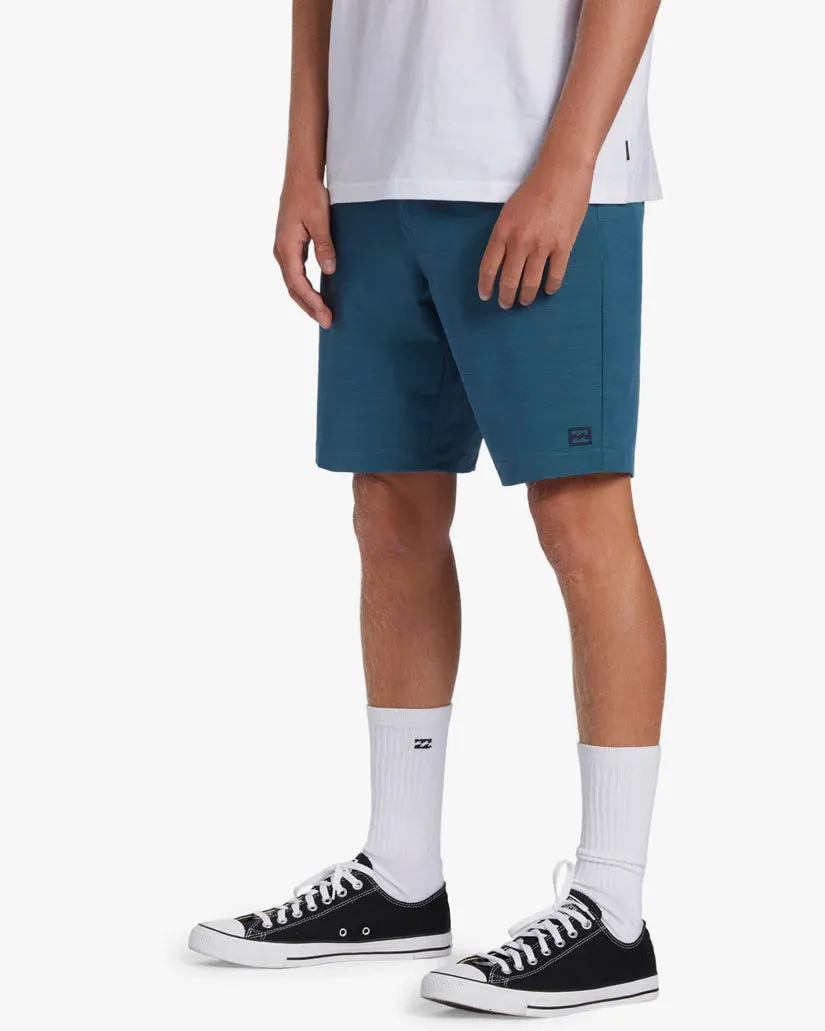 Billabong Crossfire Slub Mid Shorts