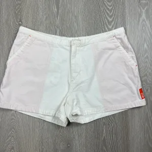Billabong Womens Vintage White Shorts Size 14