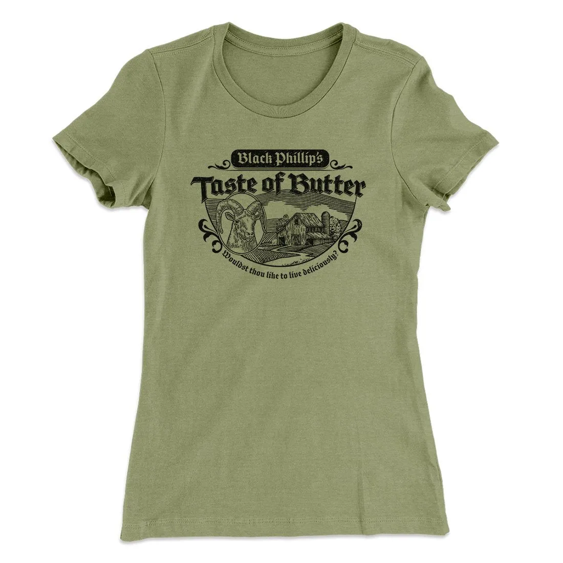 Black Phillip's Taste Of Butter Women's T-Shirt