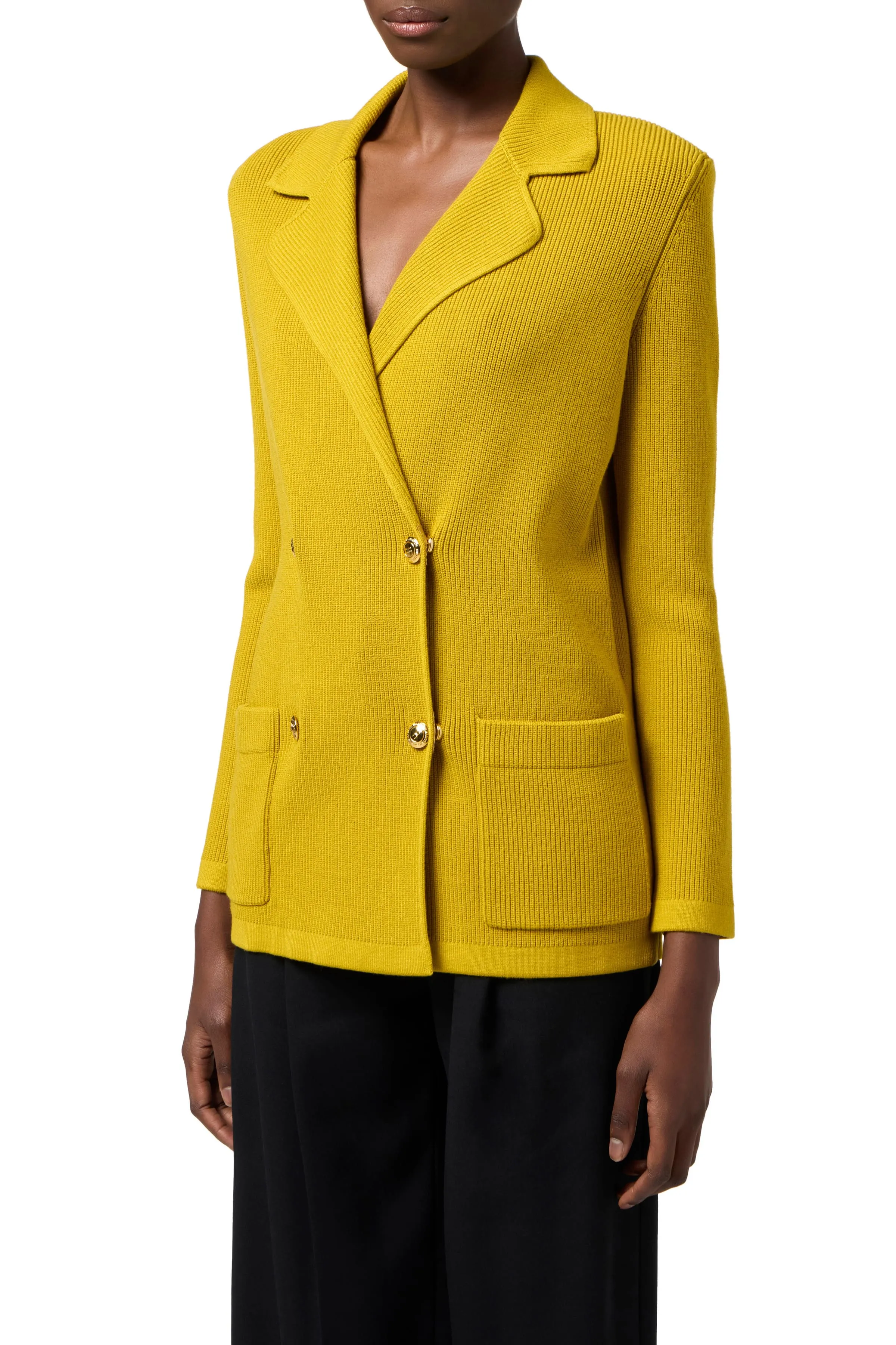 Blazer Doppiopetto con Tasche