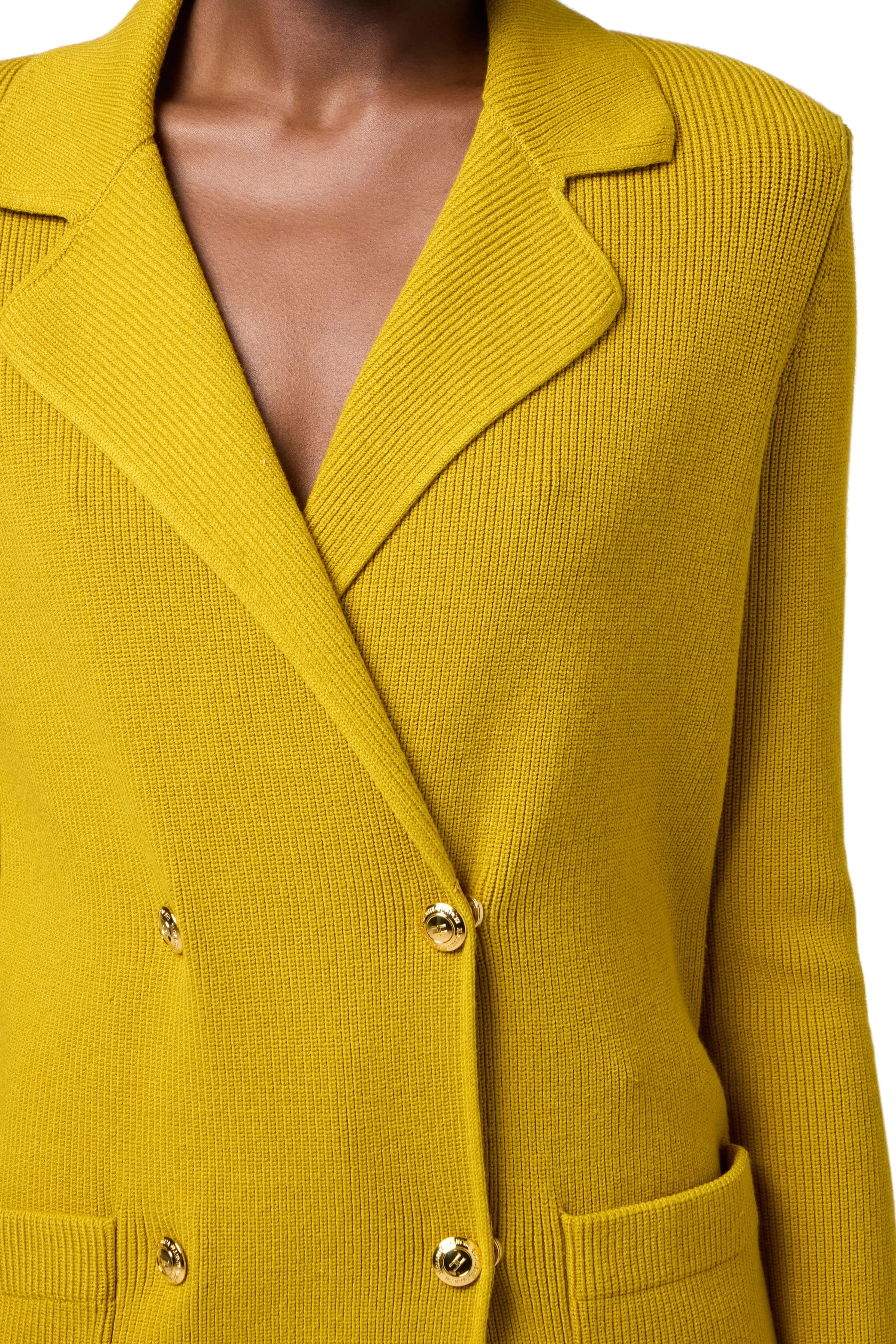 Blazer Doppiopetto con Tasche