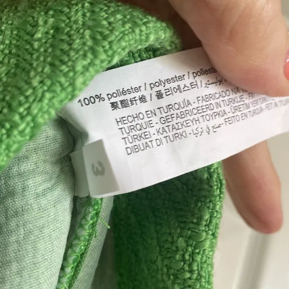 Bloggers Favorite Zara Green High Waisted Shorts Medium