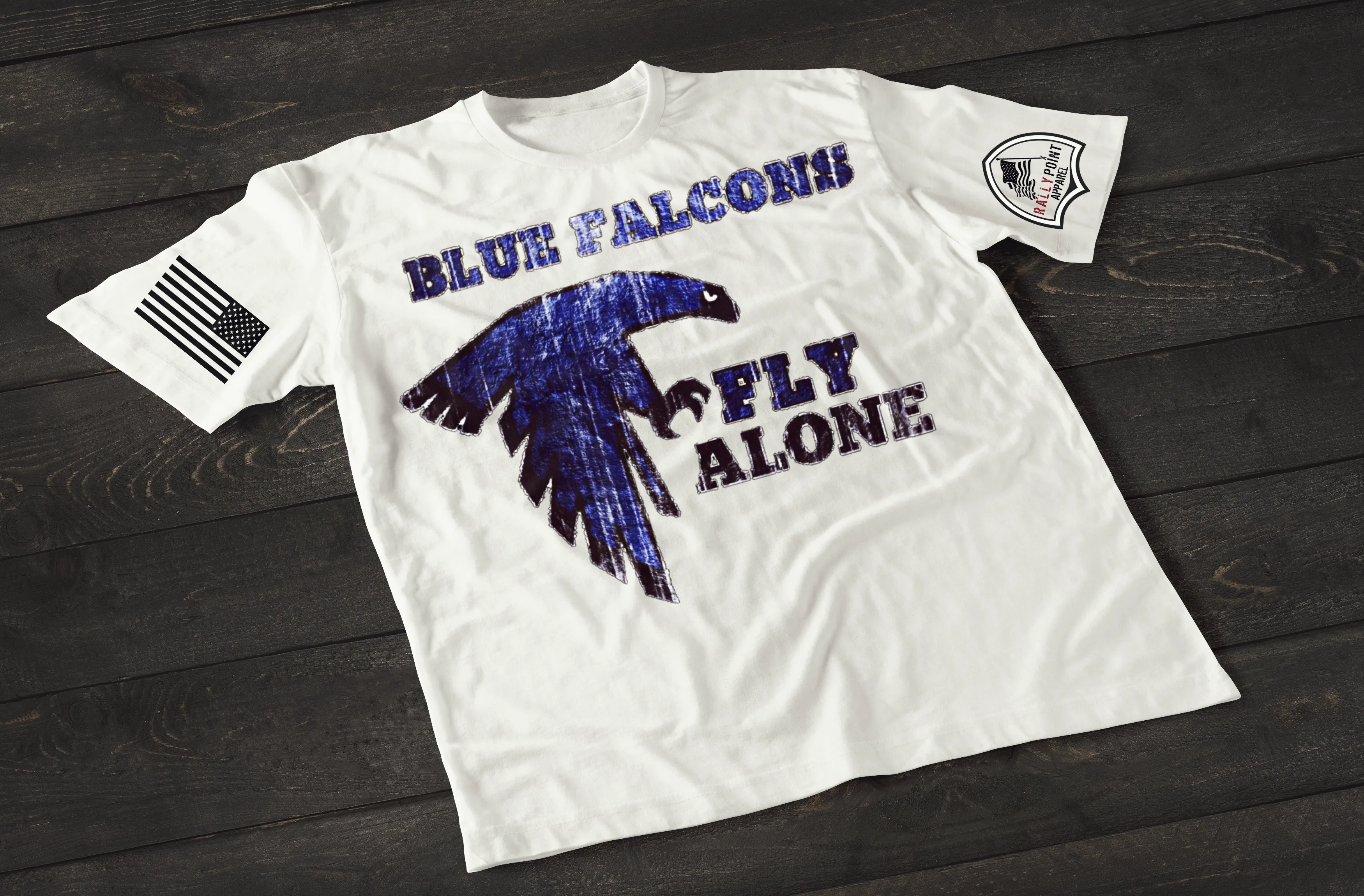 Blue Falcon Patriotic Shirt