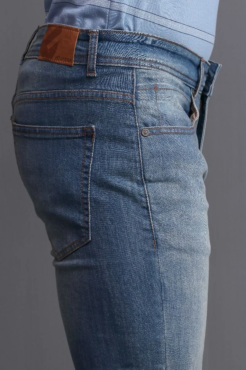 BLUE WASH JEANS