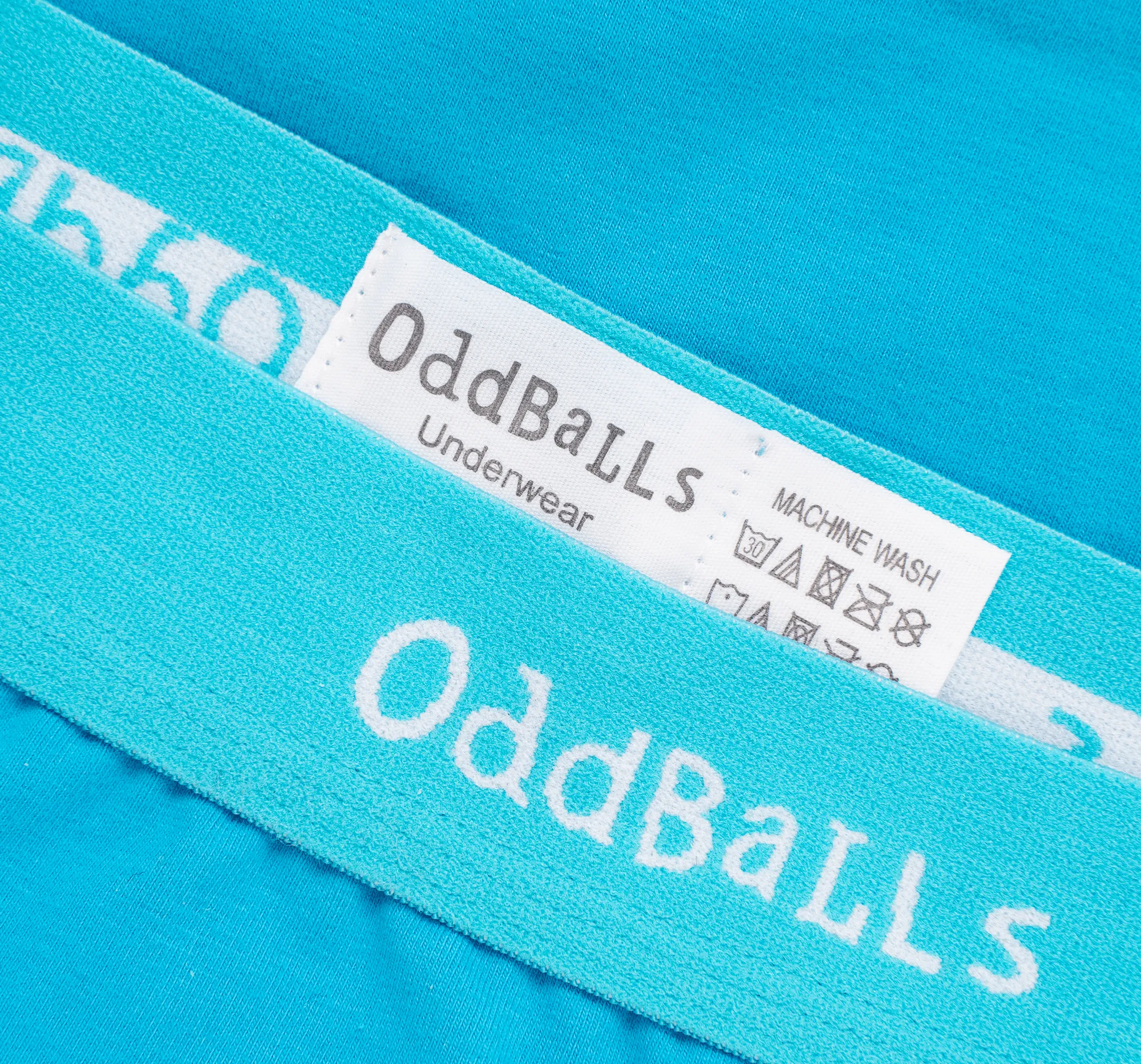 Blue/White- Mens Boxer Shorts