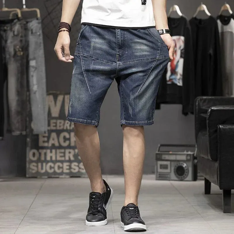 BoldFit Herren Denim Shorts