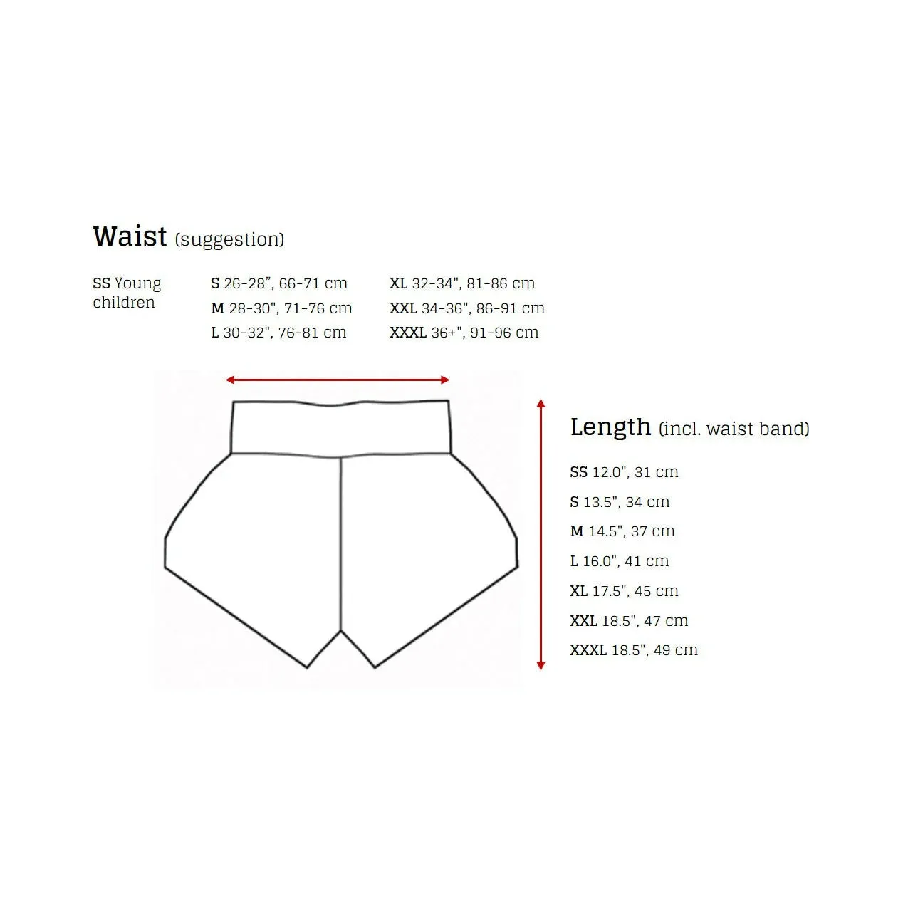 BOON MUAY THAI SHORTS - MT10 CHOK DEE RED
