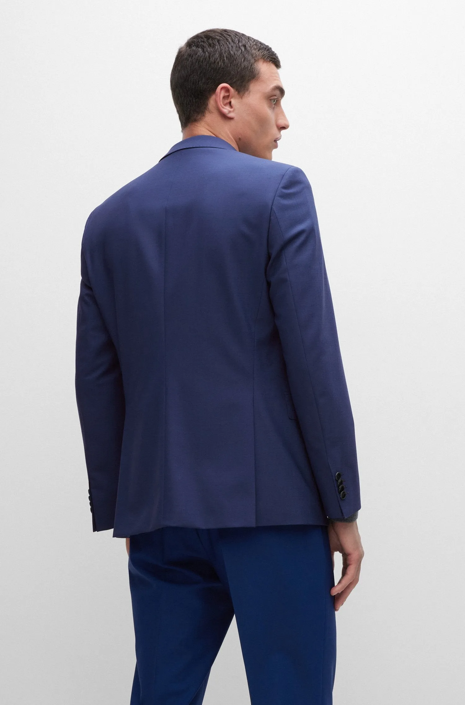 BOSS Blazers Slim Fit in Wool Mix - H-HUGE-MM-224 10245120 01-50479994