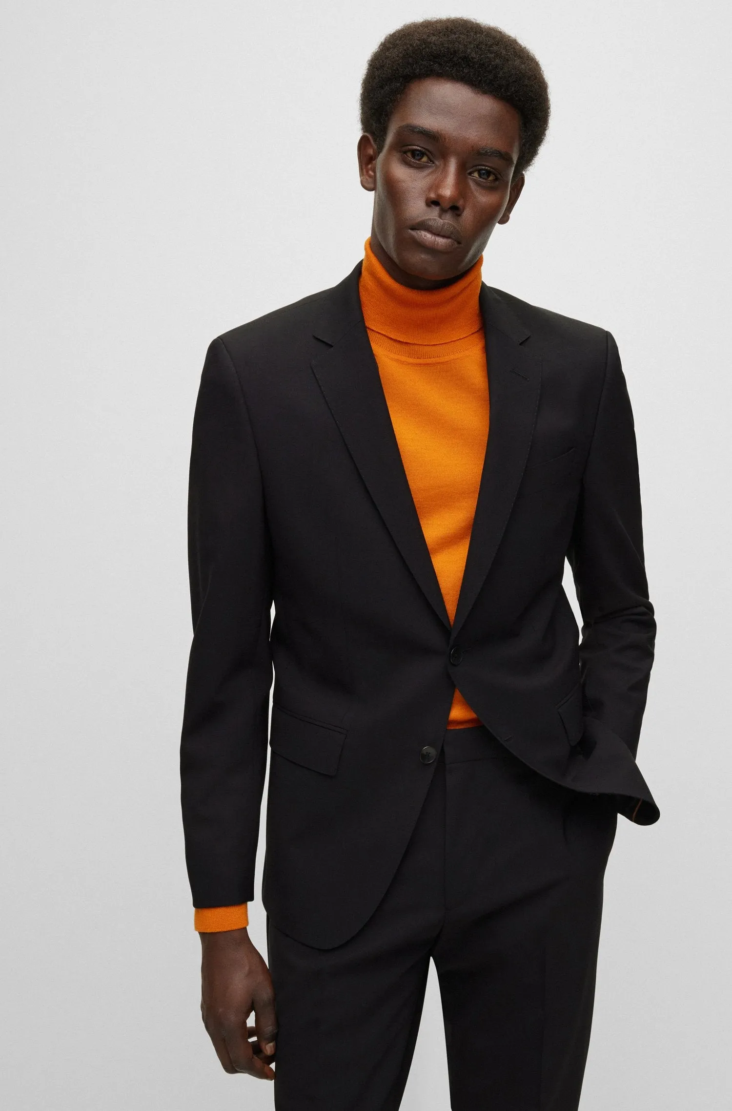 BOSS Blazers Slim Fit in Wool Mix - H-HUGE-MM-224 10245120 01-50479994