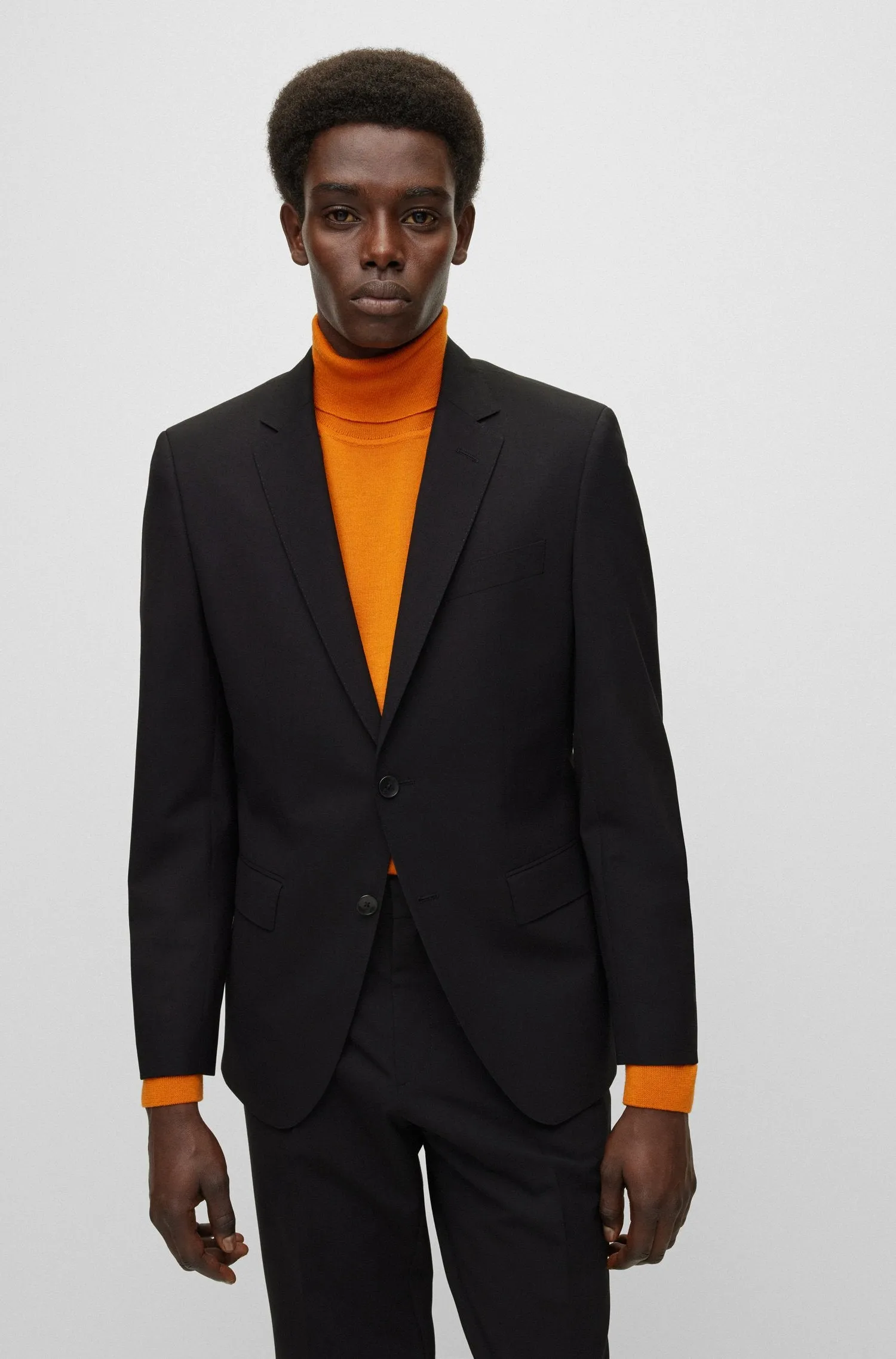 BOSS Blazers Slim Fit in Wool Mix - H-HUGE-MM-224 10245120 01-50479994