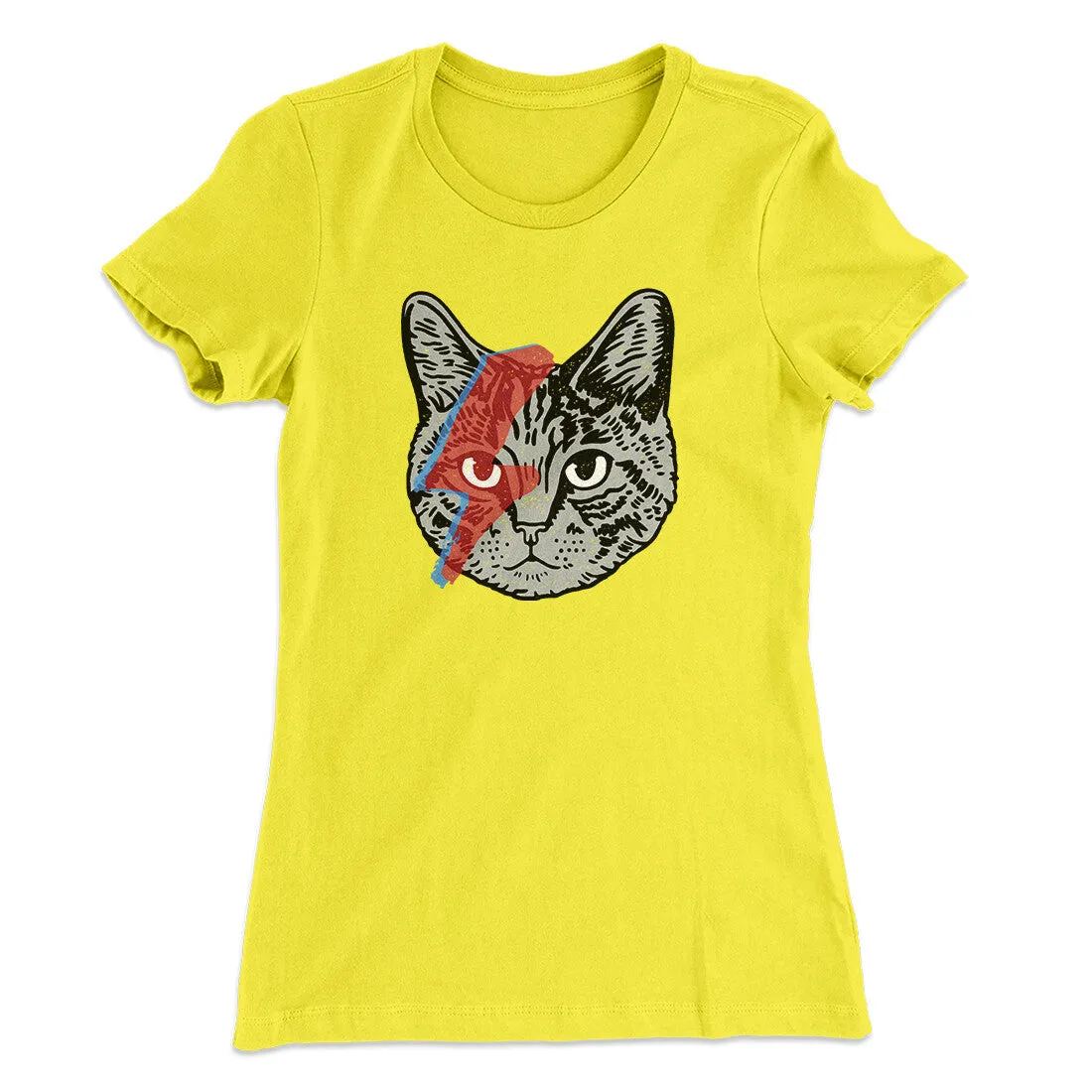 Bowie Cat Women's T-Shirt