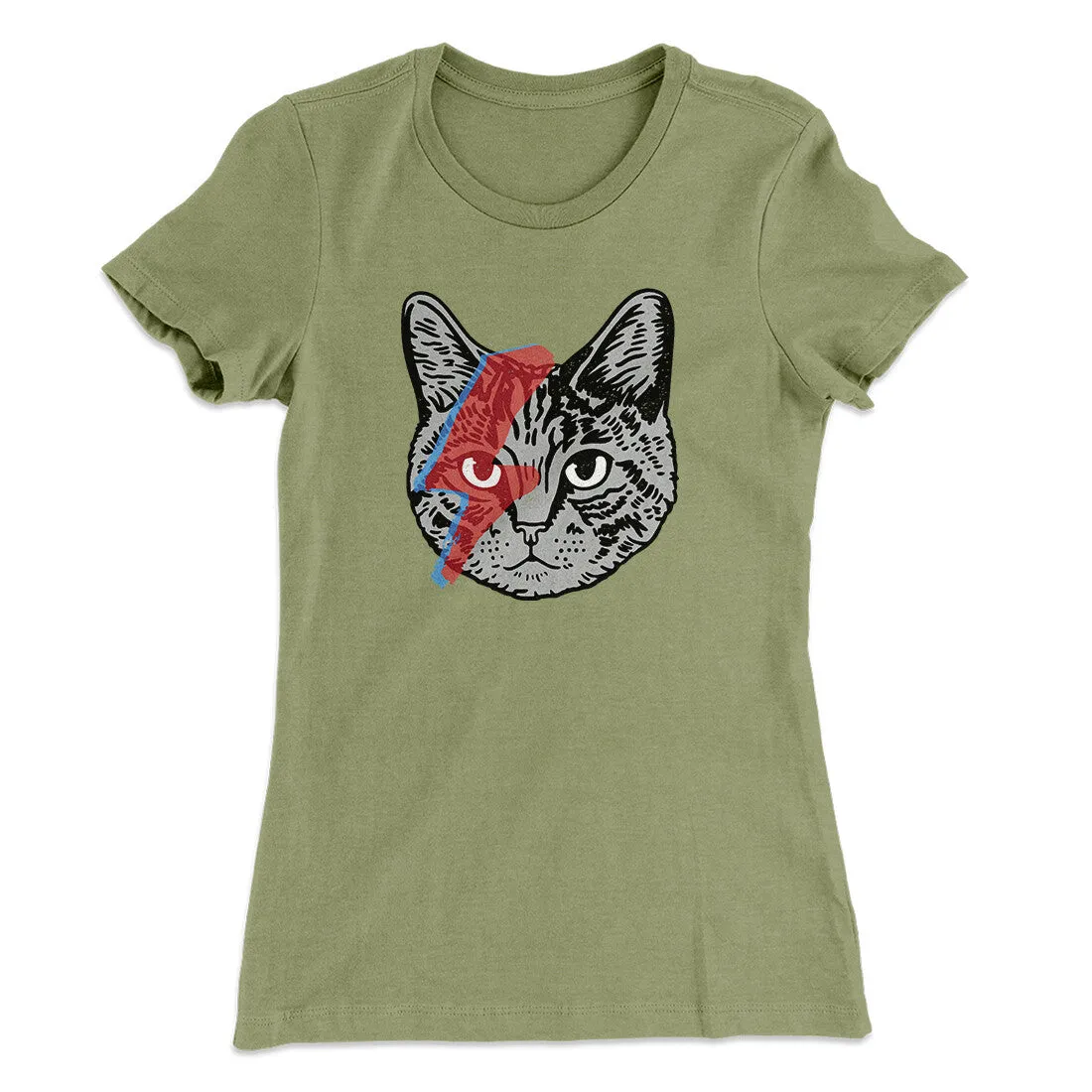 Bowie Cat Women's T-Shirt
