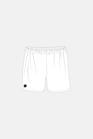 Boys White Matt Tramp Shorts