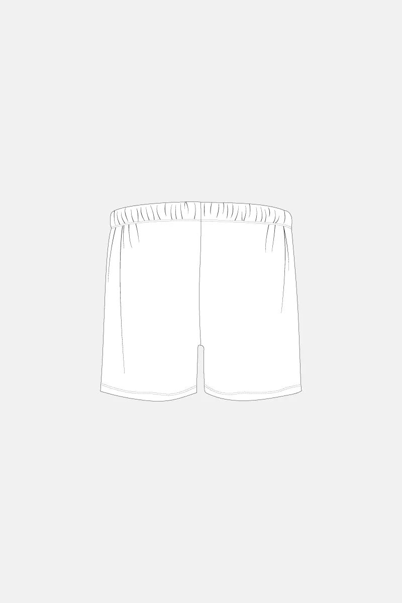 Boys White Matt Tramp Shorts