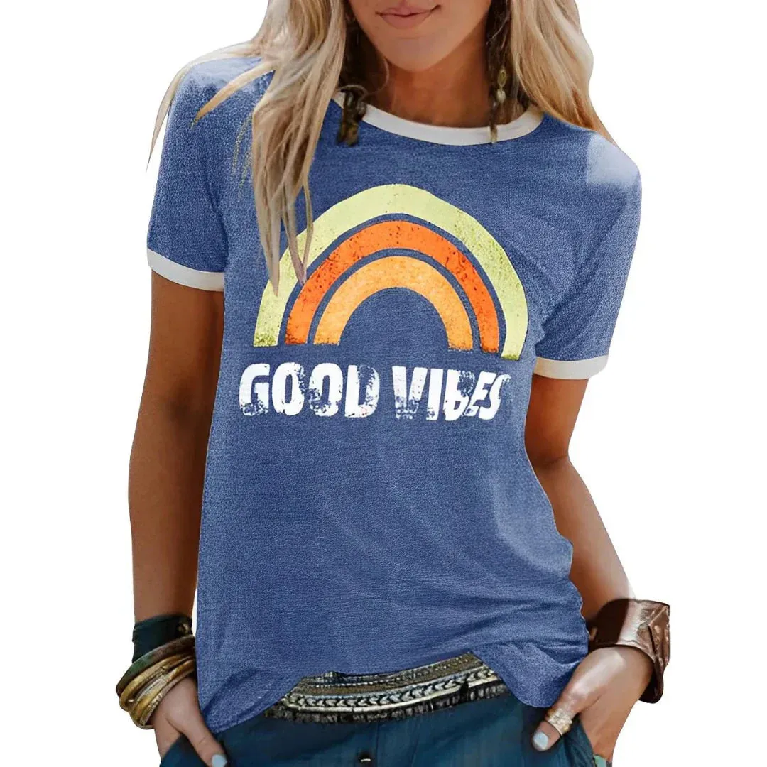 Brandi's positive vibes shirt