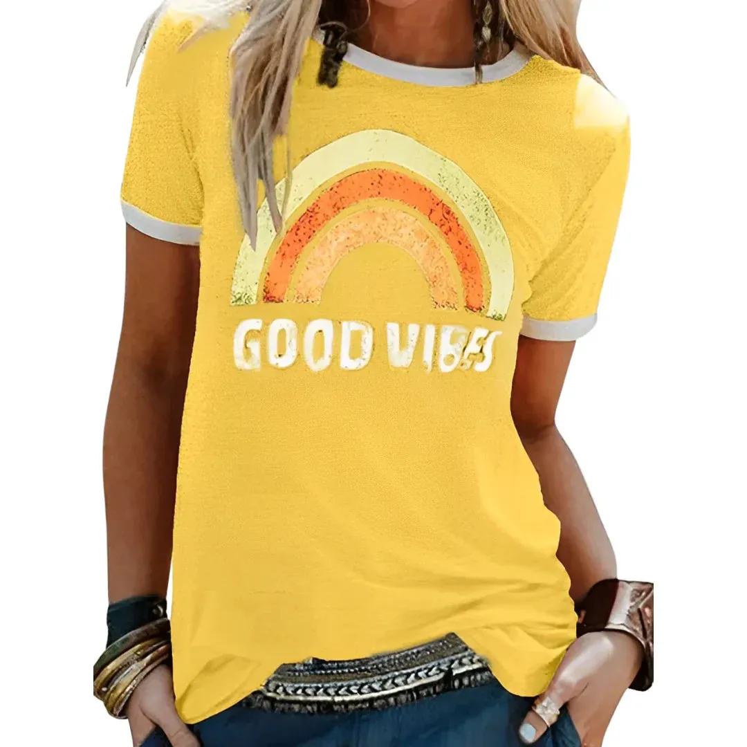 Brandi's positive vibes shirt