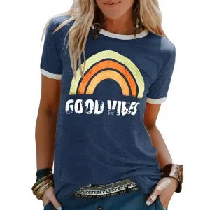 Brandi's positive vibes shirt