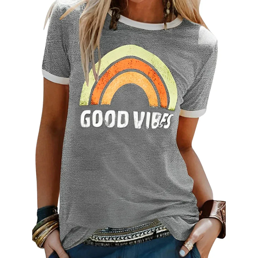 Brandi's positive vibes shirt