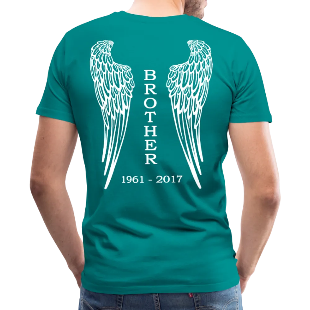 Brother Angel Wings Men's Premium T-Shirt