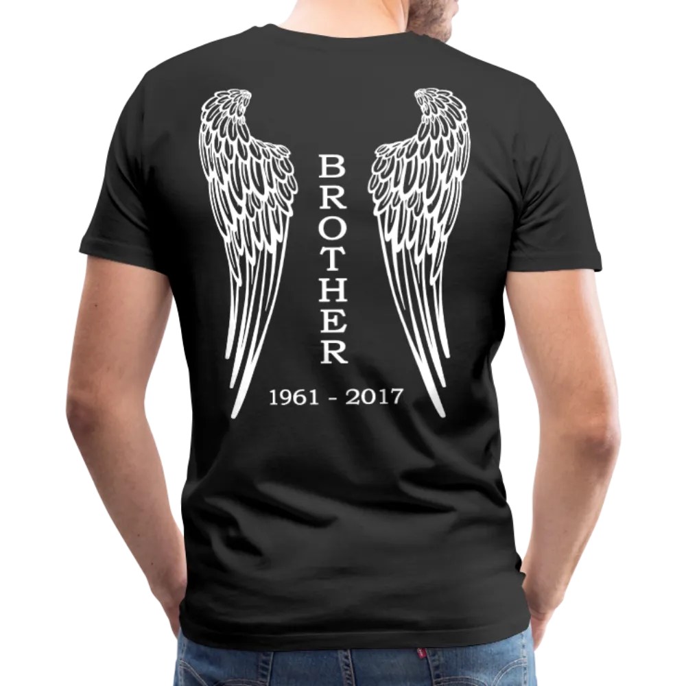Brother Angel Wings Men's Premium T-Shirt