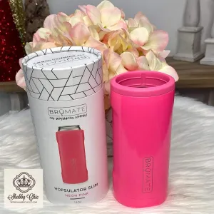 Brumate HOPSULATOR SLIM | Neon Pink (12OZ SLIM CANS)