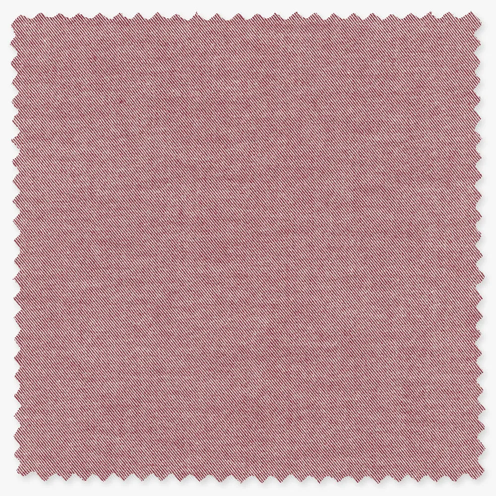 Burgundy Brushed Twill
