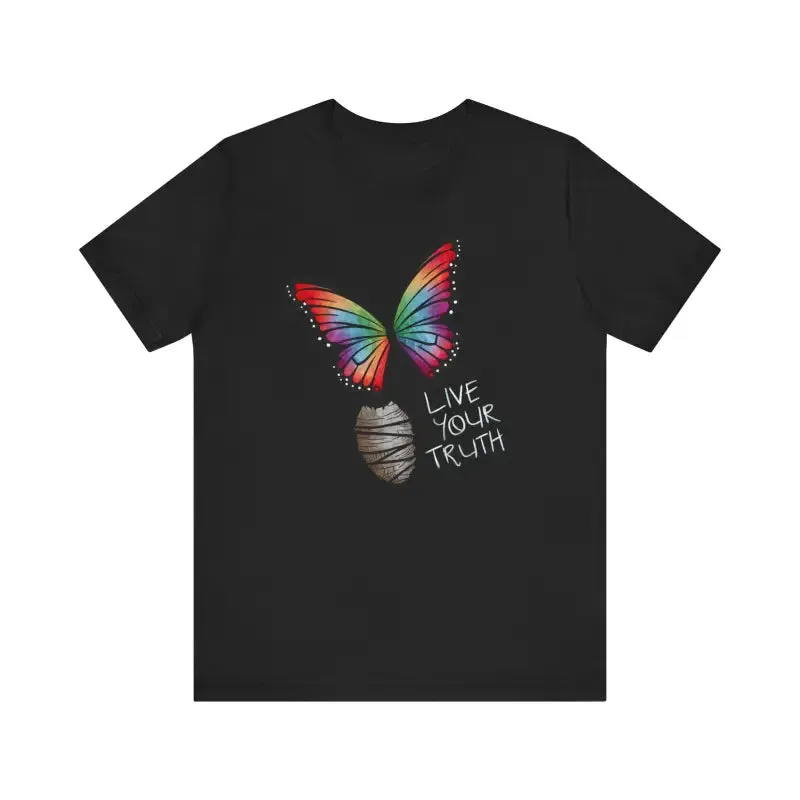 Butterfly Cocoon Unisex Jersey Short Tee Extravaganza