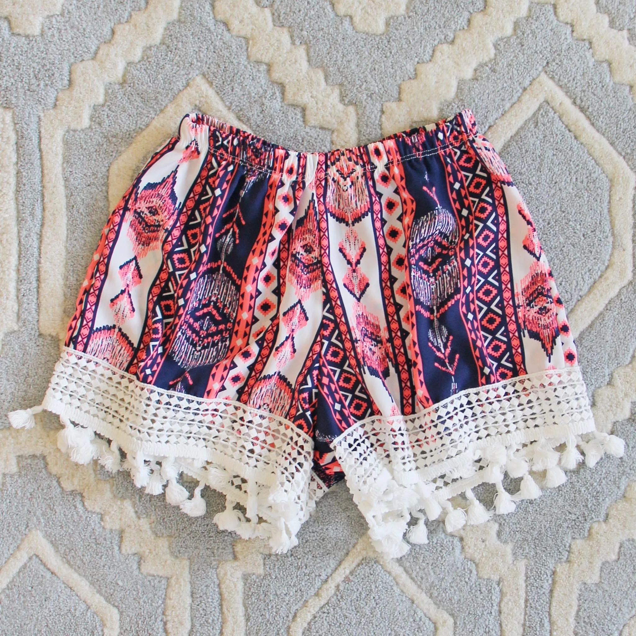 Cabana Fringe Shorts