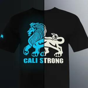 CALI Strong Lord Rasta Black T-Shirt Glow in the Dark