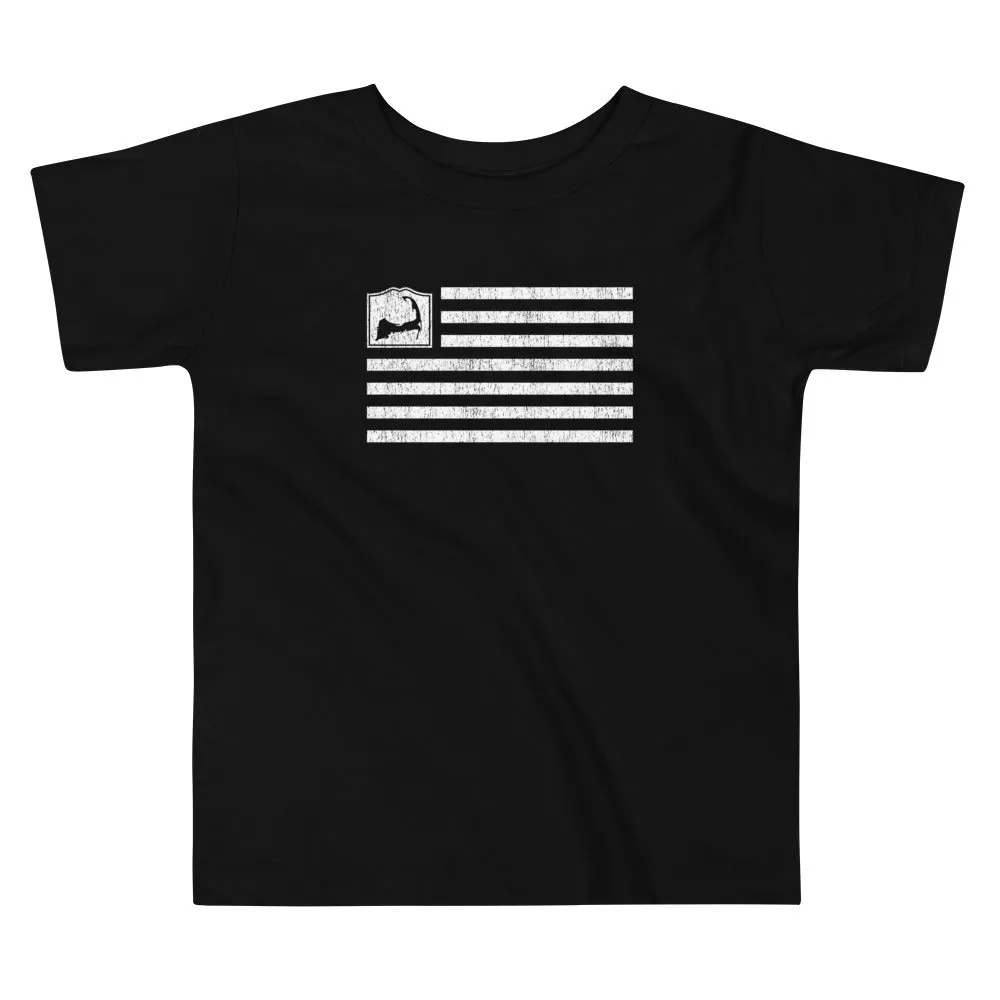 Cape Cod Flag Toddler Short Sleeve T-Shirt