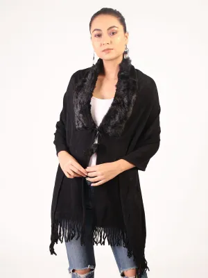 Cape Stole  Black