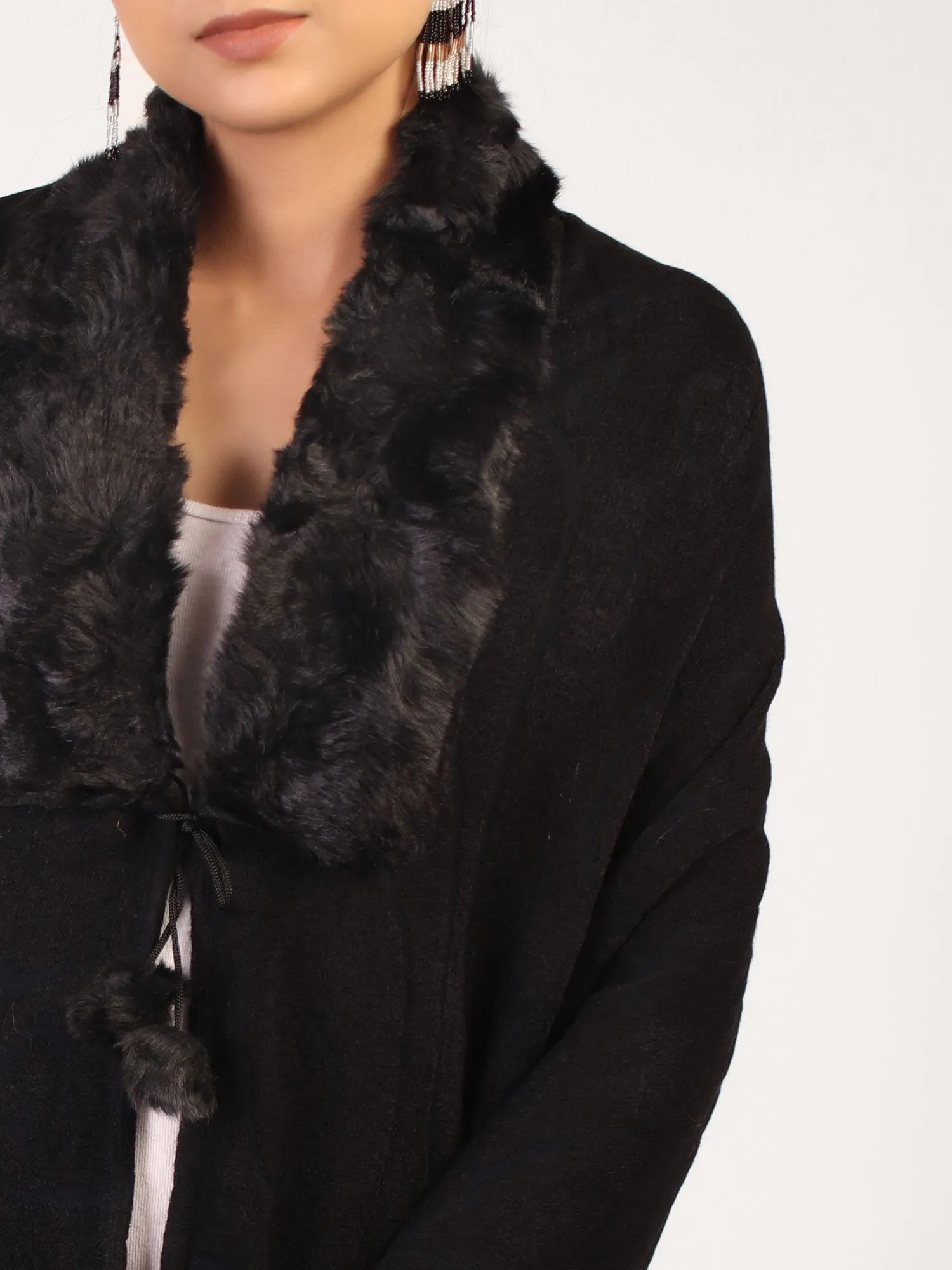 Cape Stole  Black
