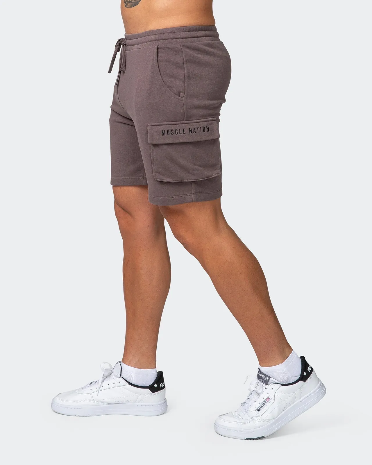 Cargo Vintage Shorts - Dark Taupe