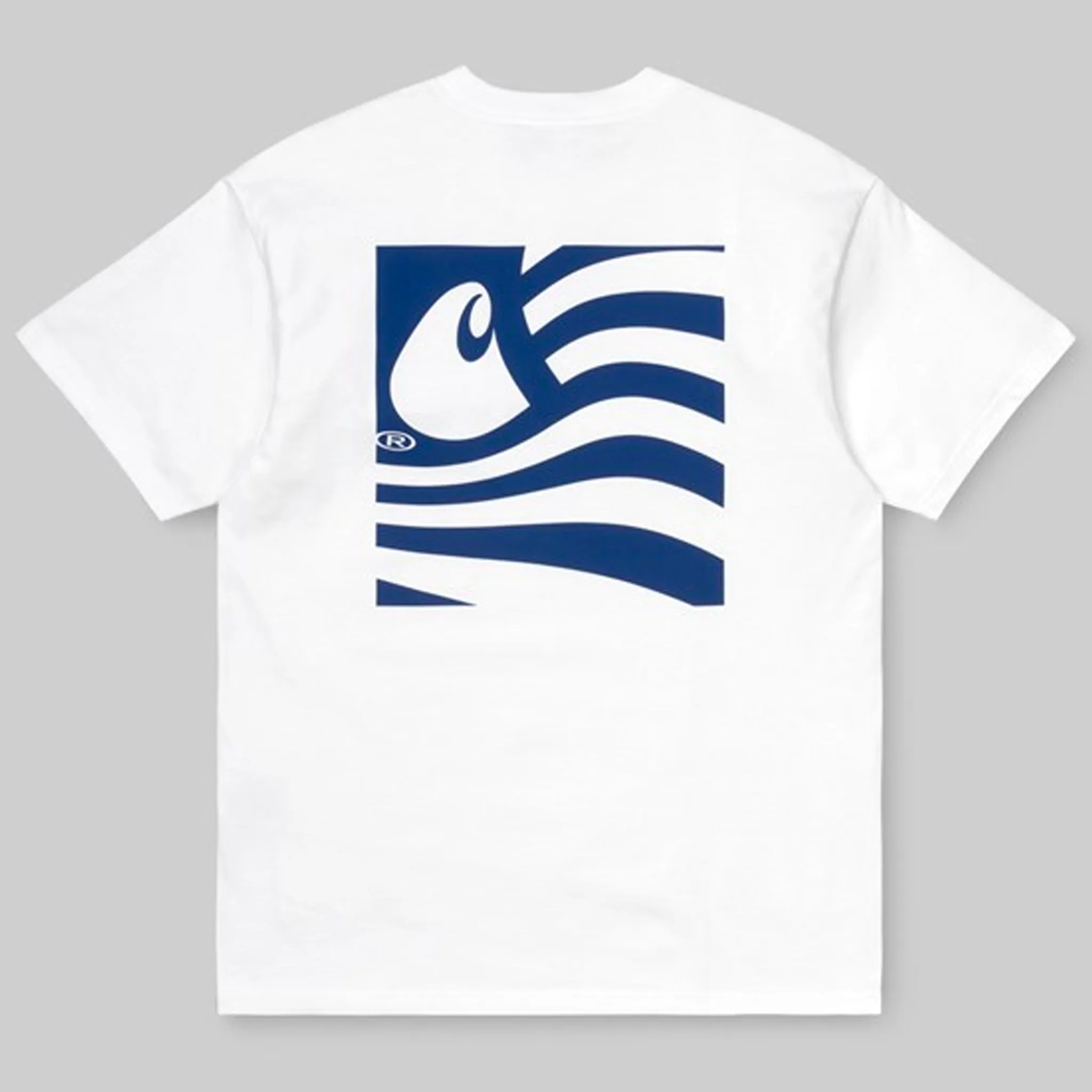 Carhartt WIP Waving State Flag Tee (White)