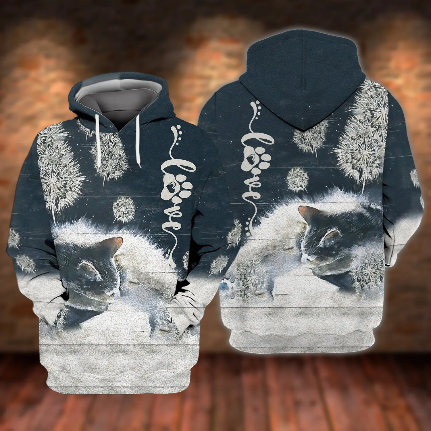 Cat Sleeping 3D Shirts Design, Hoodie T Shirt
