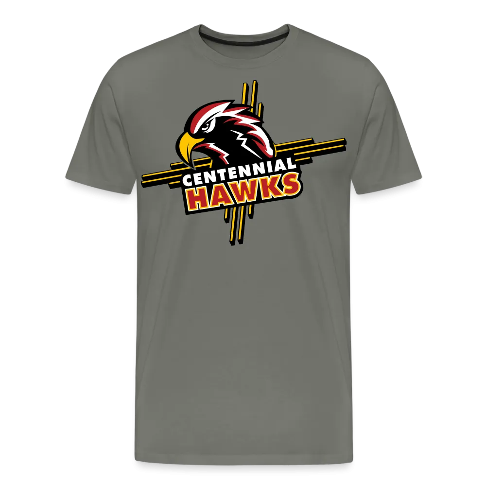Centennial High School Hawks Logo T-Shirt