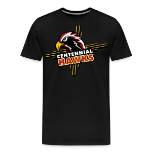 Centennial High School Hawks Logo T-Shirt