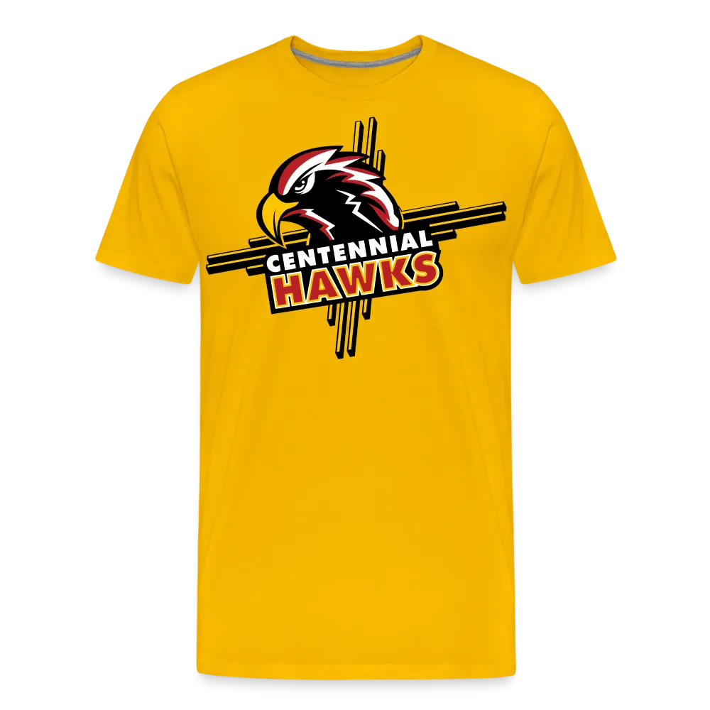 Centennial High School Hawks Logo T-Shirt