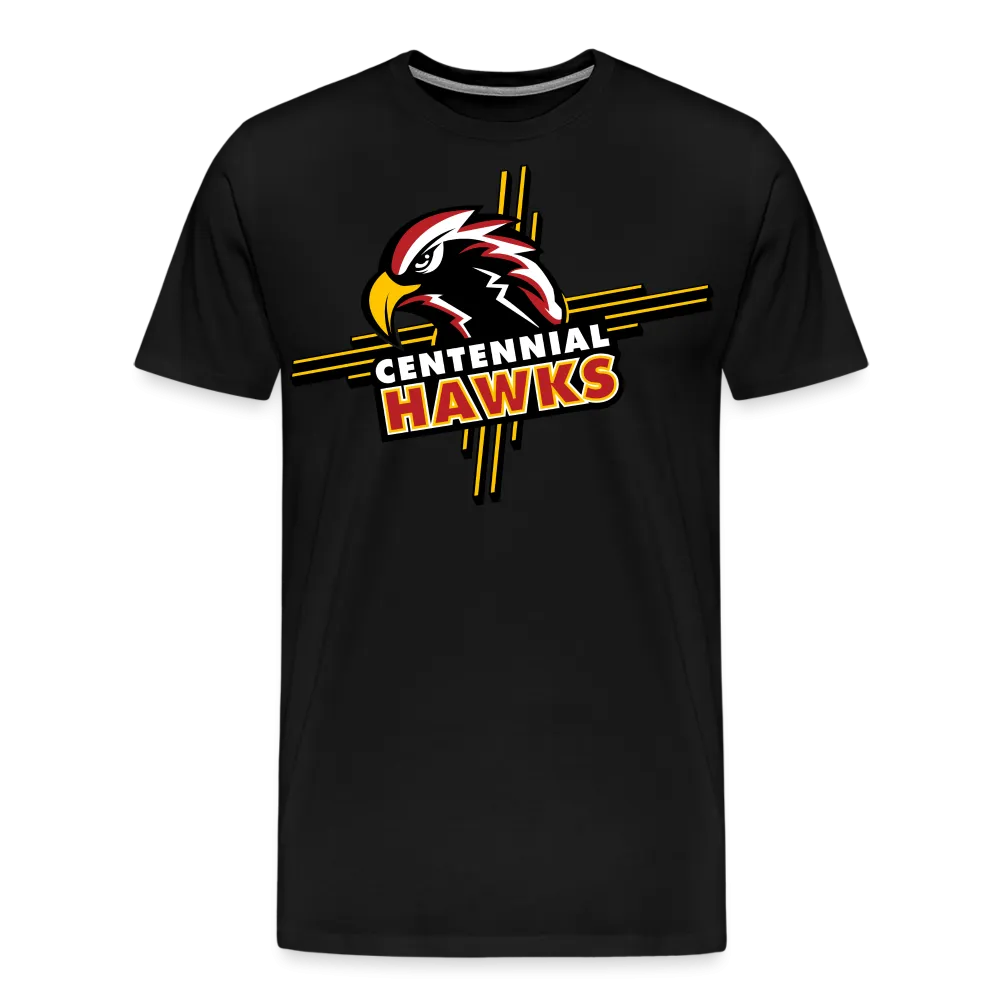 Centennial High School Hawks Logo T-Shirt