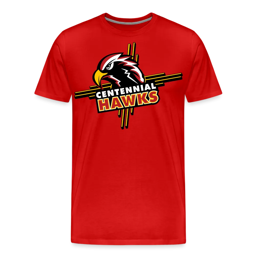 Centennial High School Hawks Logo T-Shirt
