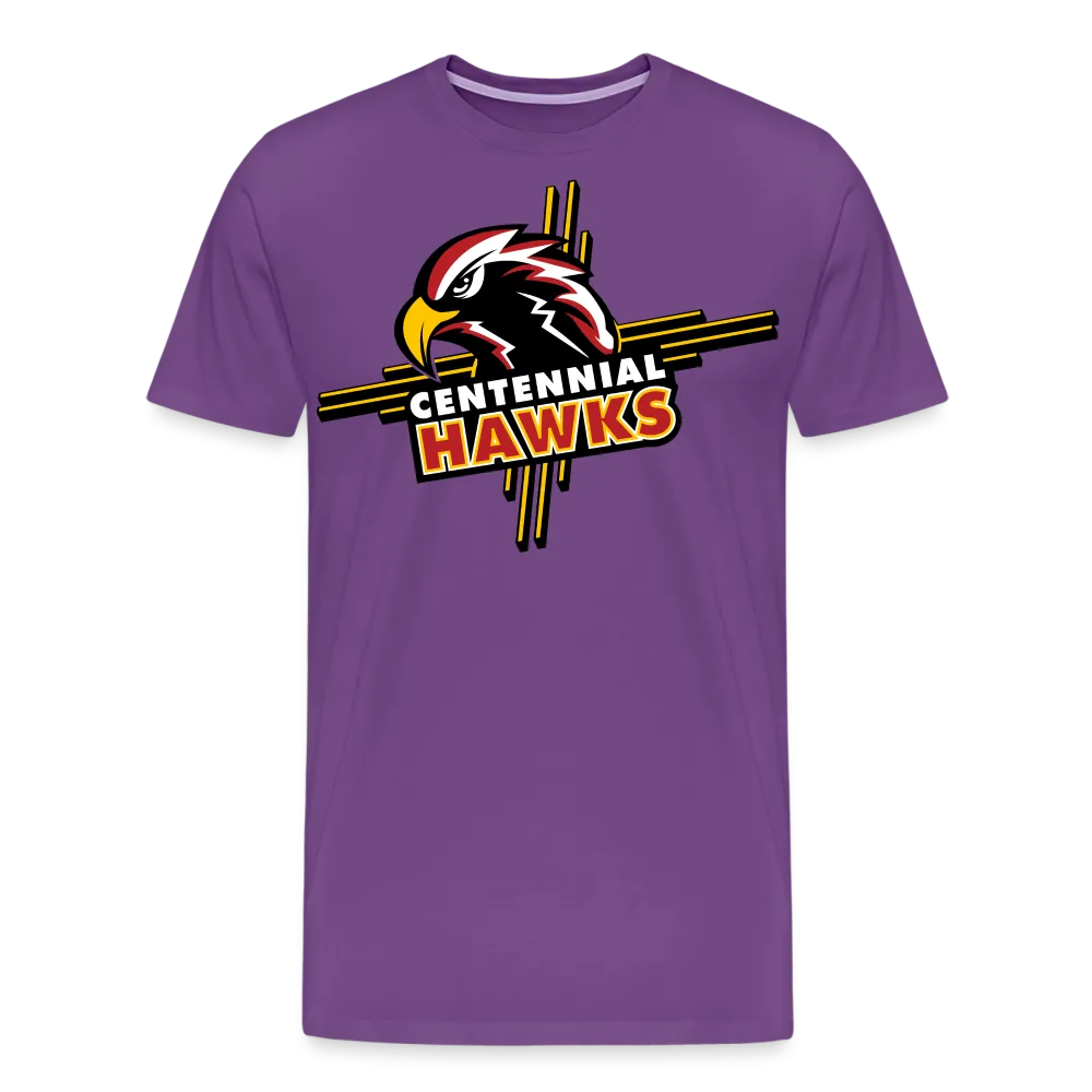 Centennial High School Hawks Logo T-Shirt