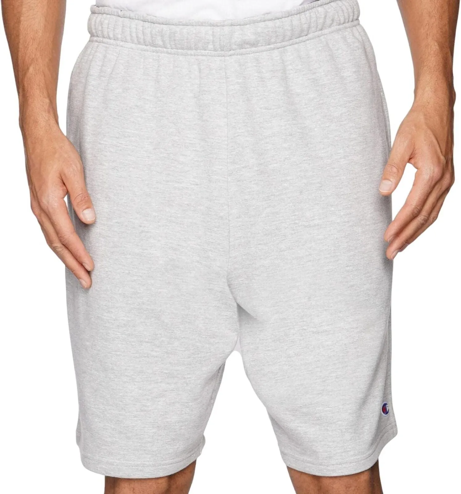 Champion Mens 10"  Inseam French Terry Shorts w/ Drawstring Waist Y786